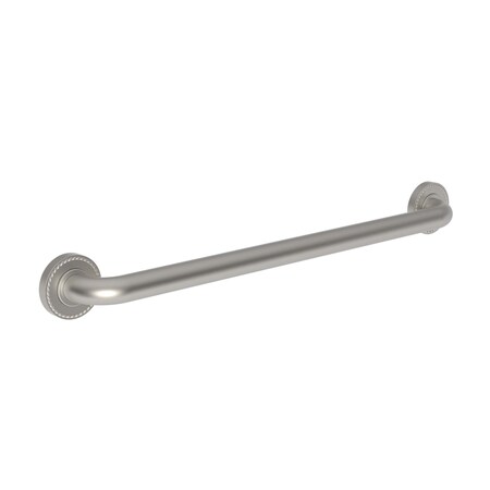 Newport Brass 27" L, Two Post, Solid Brass, 24" Grab Bar in Satin Nickel (Pvd), Satin Nickel (PVD) 1020-3924/15S